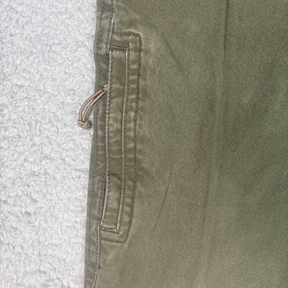 Legendary Outfitters Canvas Pant Men's 38x32 Relaxed Fit Green Cargo Work - Picture 5 of 10